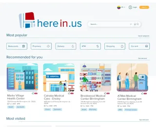 Portal Herinus desarrollado con Drupal